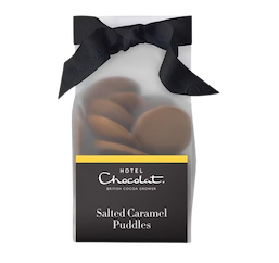 Hotel Chocolat salted caramel chocolate puddles