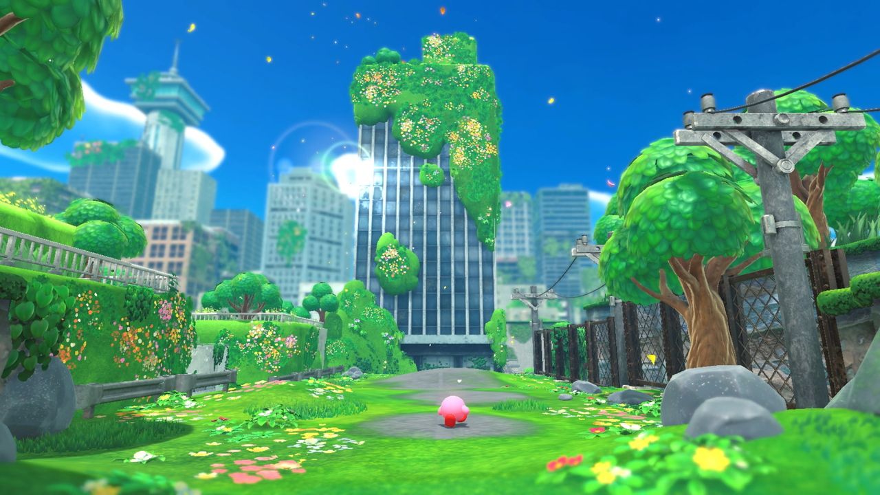 Kirby and the Forgotten Land opening tutorial