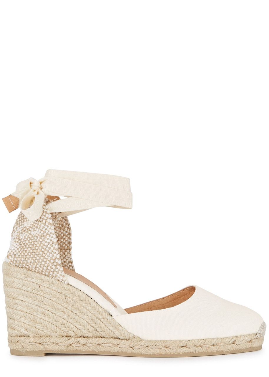 Carina 80 Canvas Wedge Espadrilles