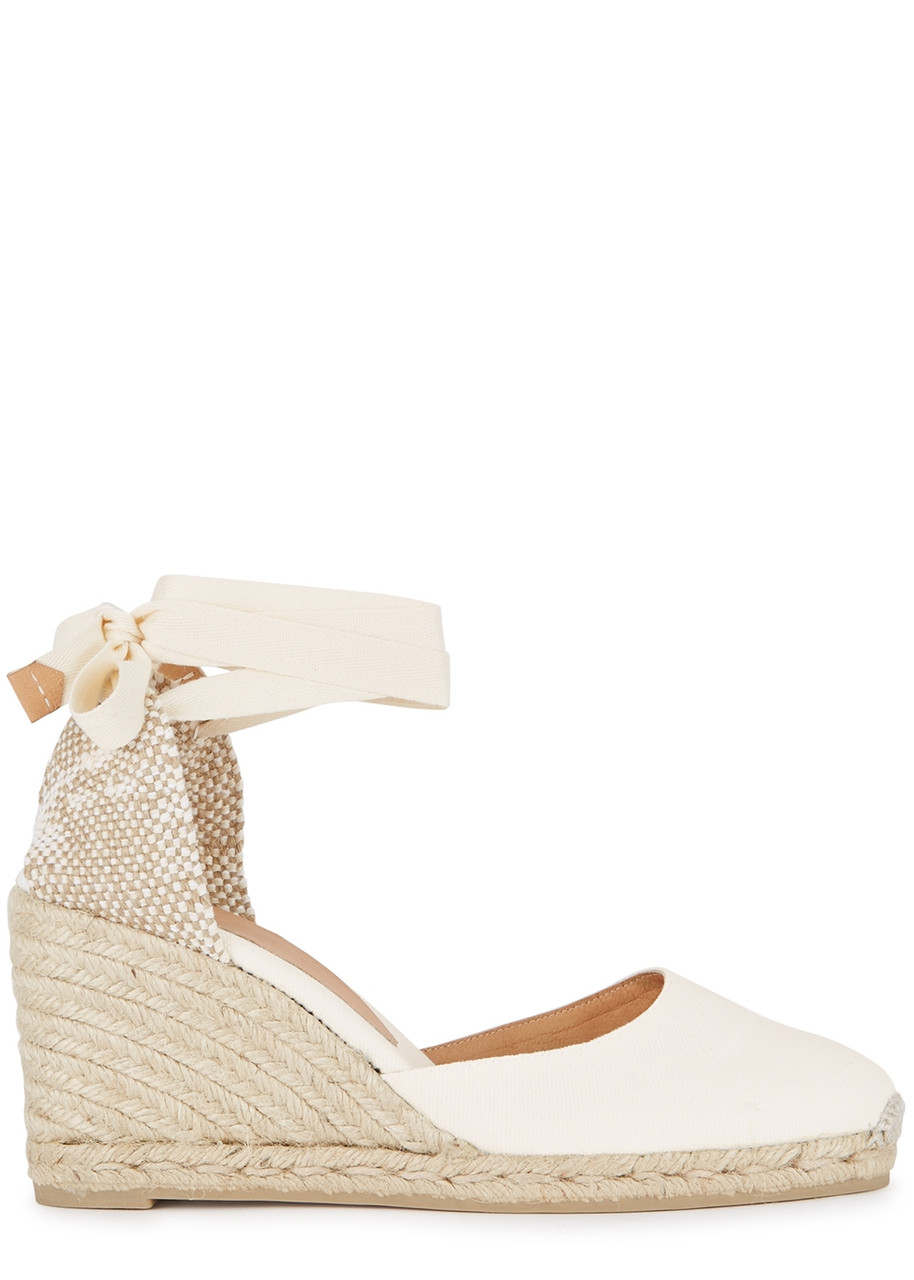 Carina 80 Canvas Wedge Espadrilles