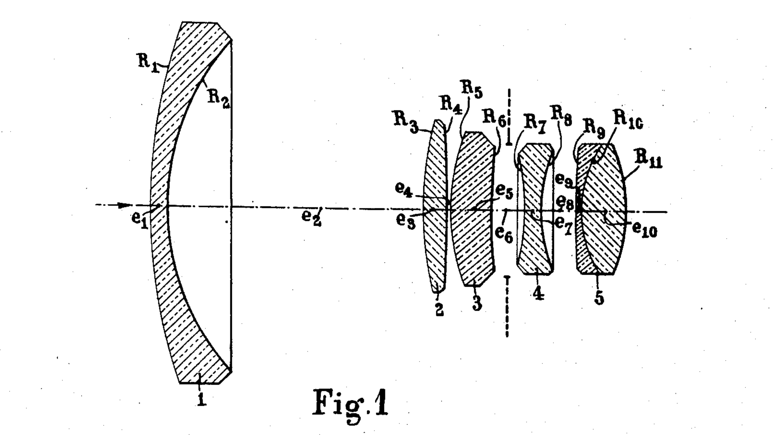 Pierre Angenieux's patent for his retrofocus lens