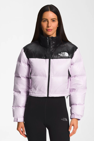 DIgital Lavender Color Trend 2023 | The North Face Women’s Nuptse Short Jacket