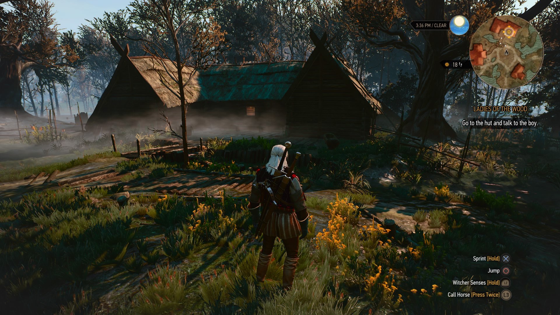 The Witcher 3 Ladies of the Wood quest: cómo encontrar a las Crones of ...