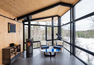 m.o.r.e. CLT Cabin by Kariouk Architects