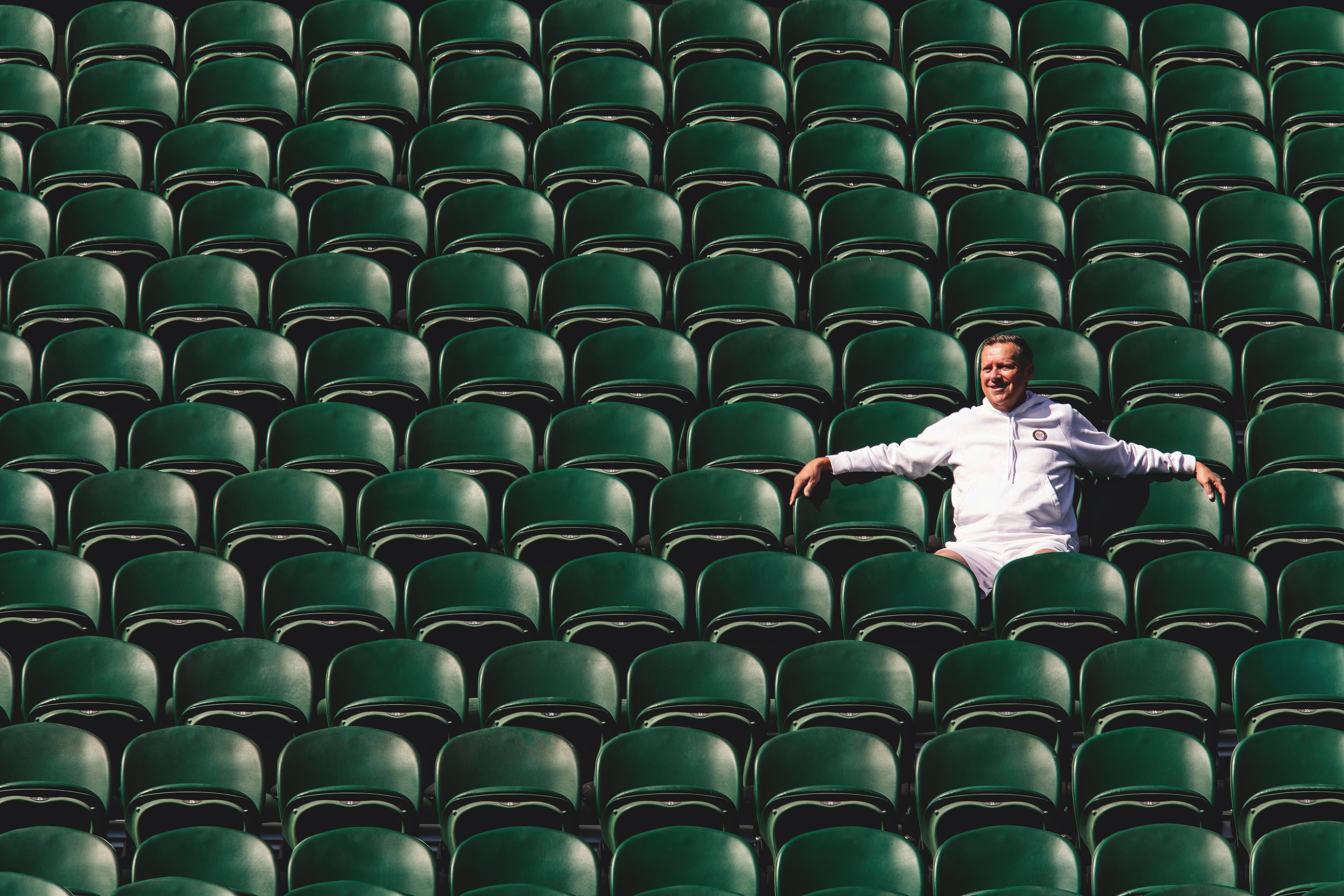 Dan Bloxham, Head Coach. Photographed on Centre Court.