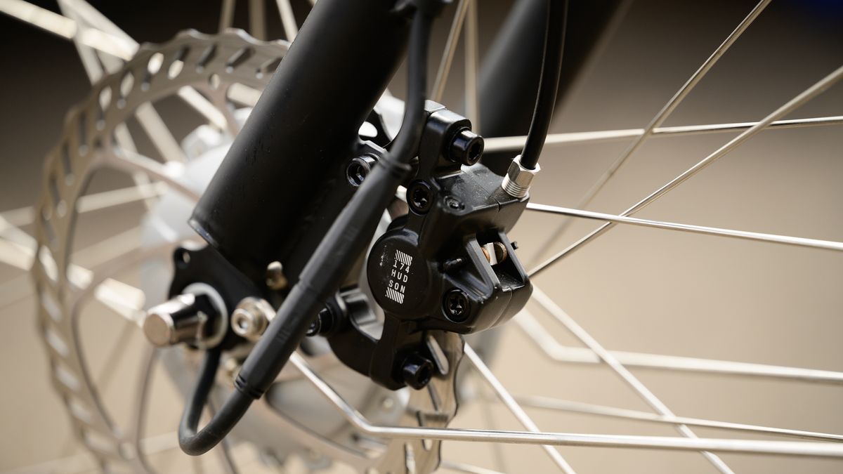 Priority e-Classic Plus ebike 180mm hydraulic front brake