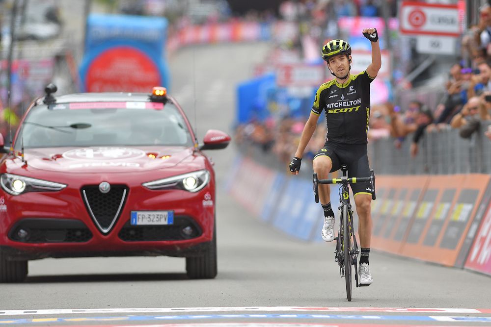 Mikel Nieve wins stage 20 at the Giro d'Italia