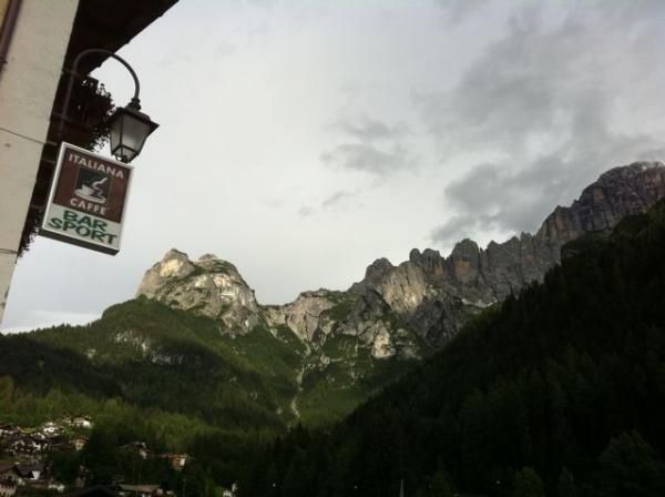 A view of the Dolomites in Italy