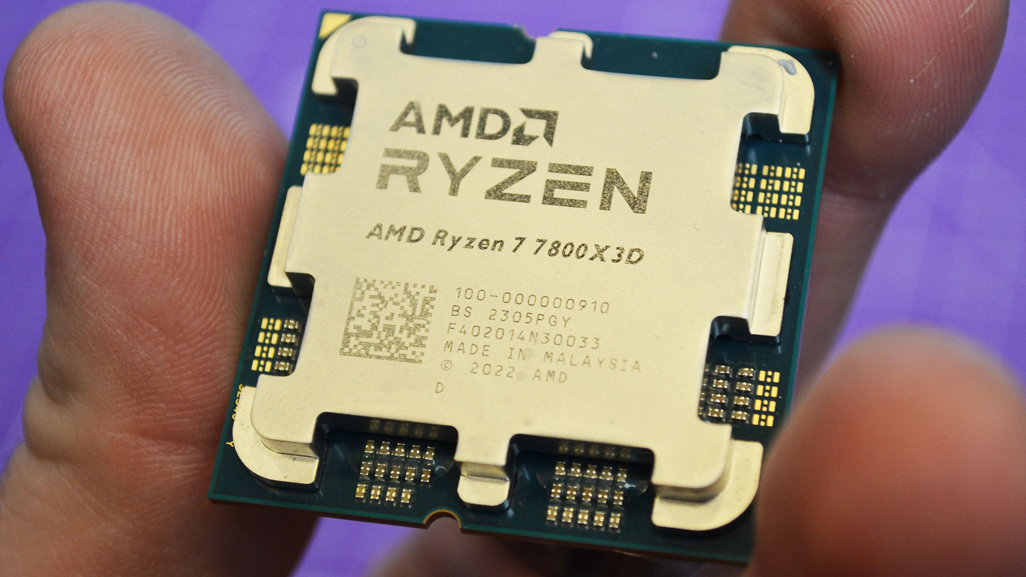 Test de l'AMD Ryzen 7 7800X3D : la technologie 3D V-Cache pour tous