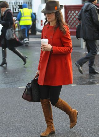 Pippa Middleton is seen on January 05, 2012 in London, United Kingdom.