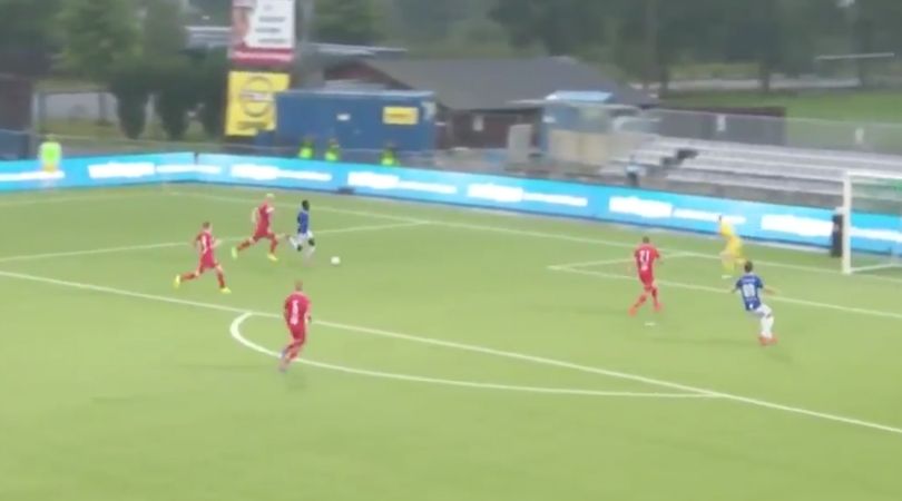 Sarpsborg Youngster Scores Outstanding Solo Goal After 60-yard Dash ...