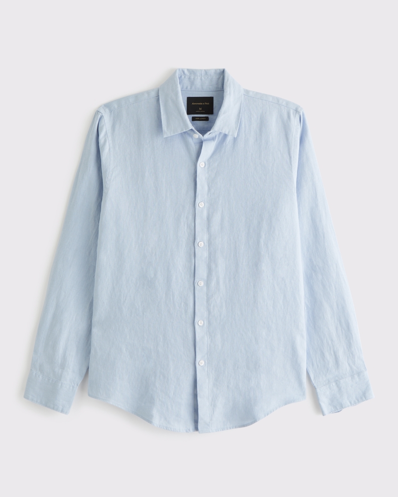 The A&amp;amp;f Collins Linen-Blend Shirt