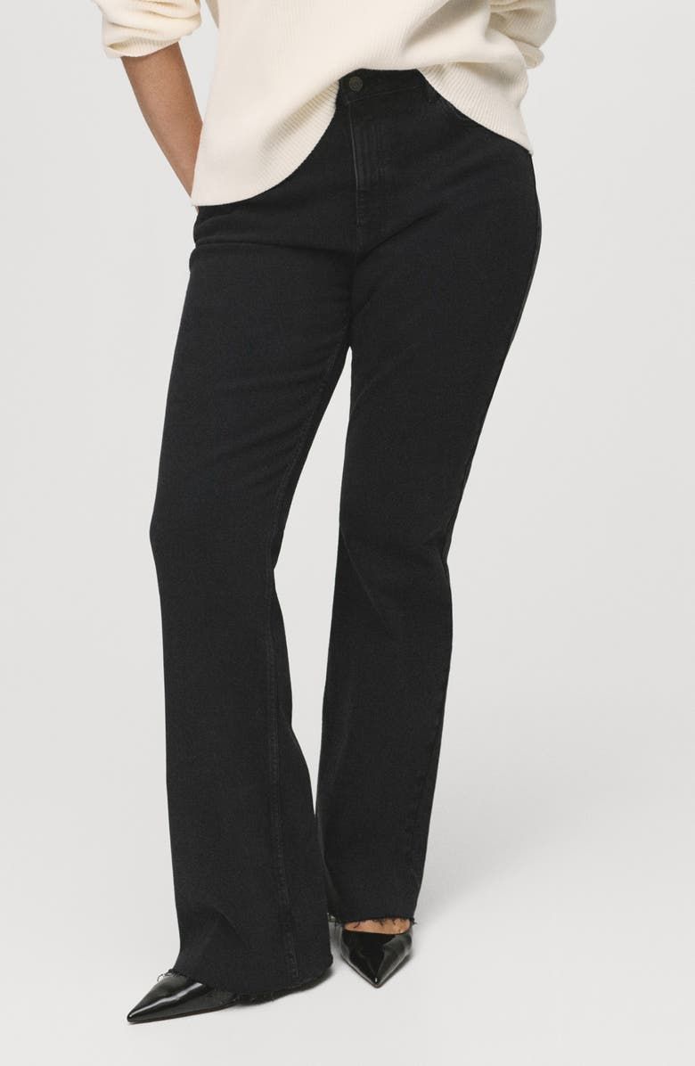 Fiona Mid Rise Flare Jeans
