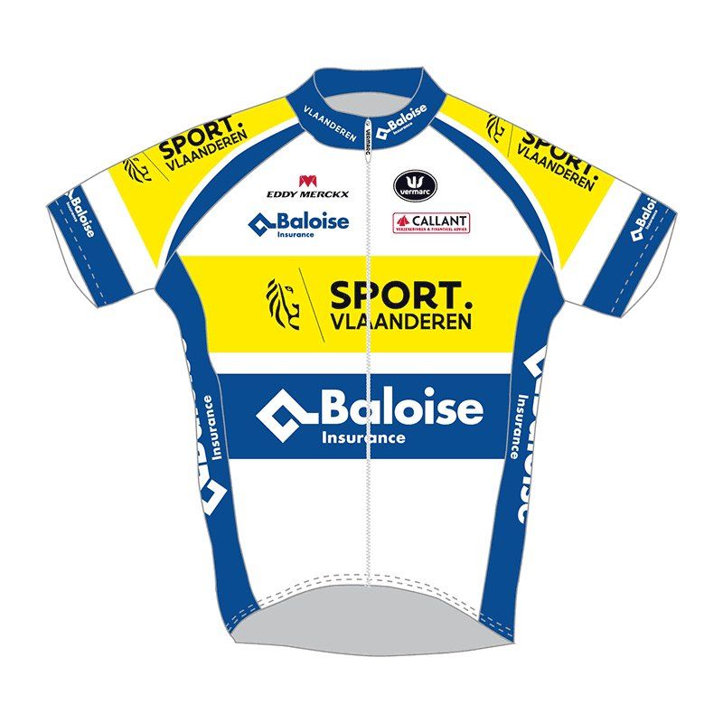 The 2017 Sport Vlaanderen team kit