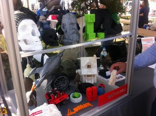 3D-Printed Objects at Maker Faire