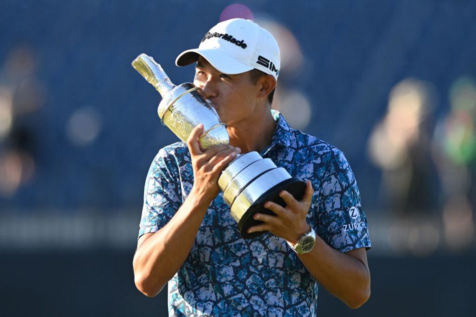 2021 British Open winner Collin Morakawa