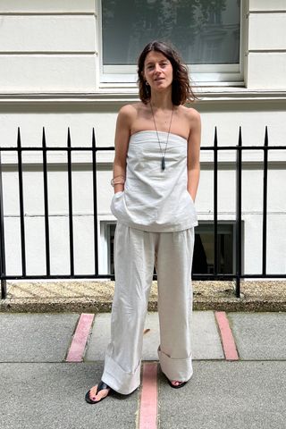 Linen trousers