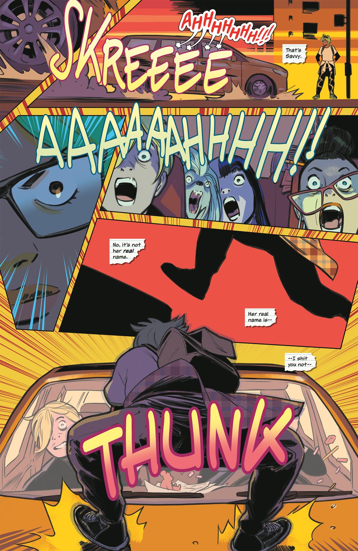Interior pages from FML #1.
