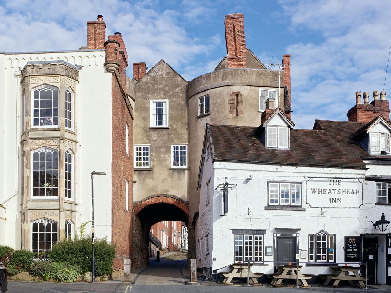 Fig 2: The Broad Gate from the south. The Broad Gate, Ludlow, Shropshire. ©Paul Highnam for Country Life