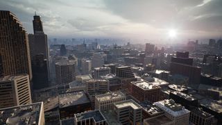 Unreal Engine and Unity learn a game engine; a 3d render of a cityscape