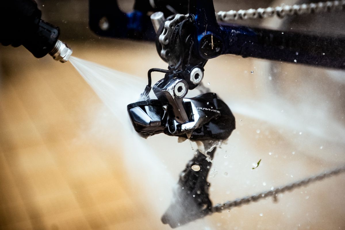 Mathieu van der Poel's cyclo-cross bike