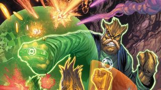 DC Comics artwork of Green Lantern G'nort