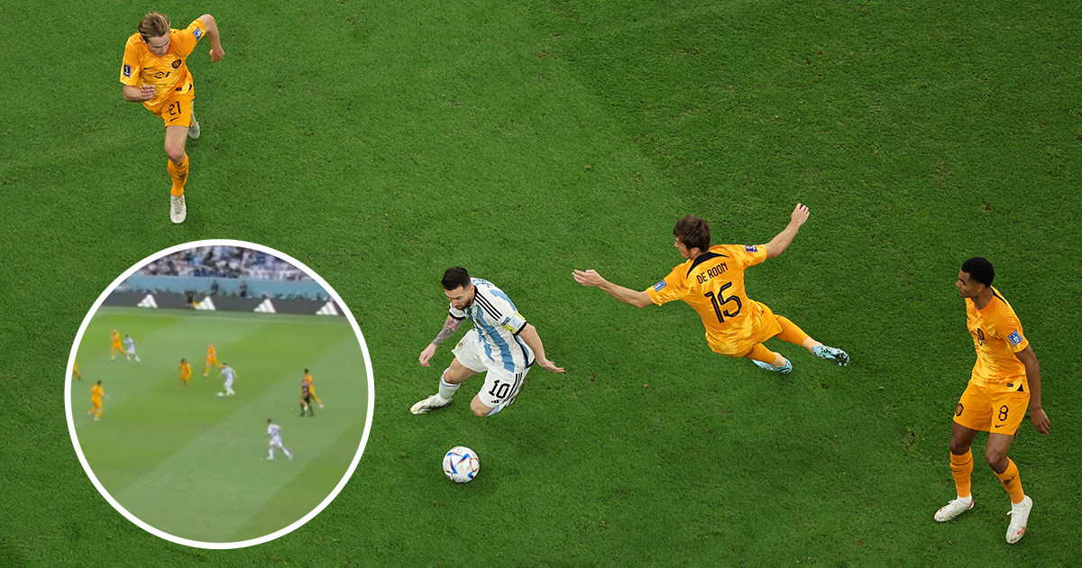 Lionel Messi's World Cup quarter-final assist for Argentina against  Netherlands is magic