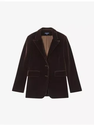 Cassiopee Tailored Velvet Jacket