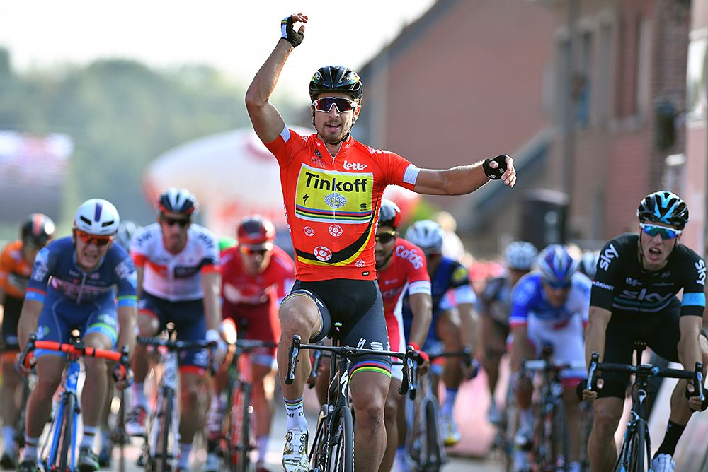 Peter Sagan (Tinkoff) wins stage 3 at Eneco Tour