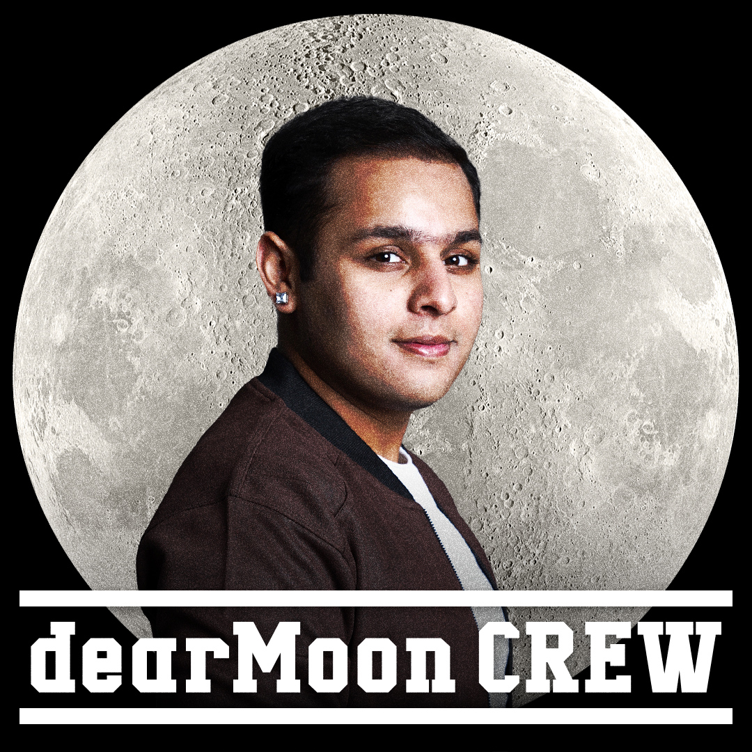 Dearmoon crew member Dev D. Joshi