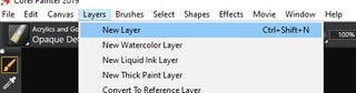 Create new layer Paint Shop Pro 2021