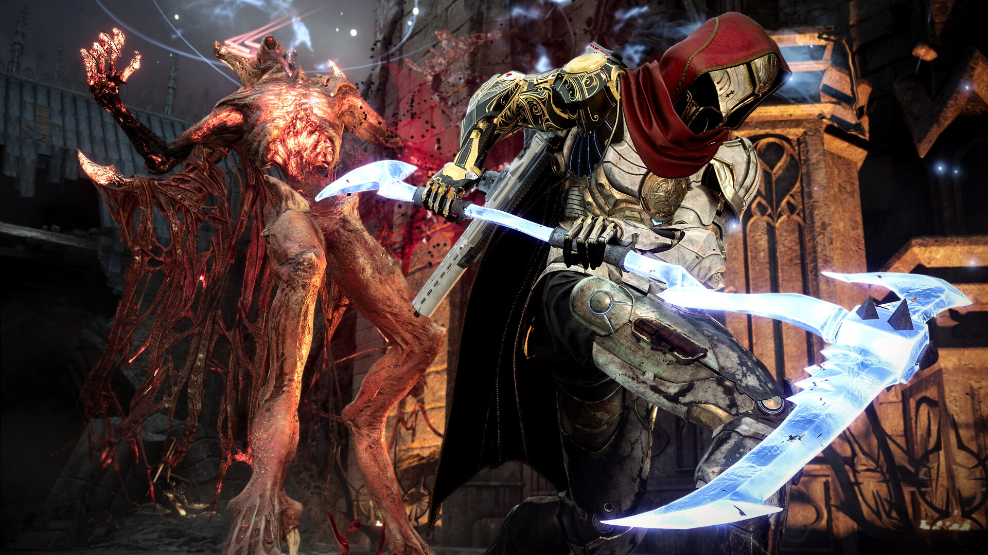 A screenshot of the new Switch 2 game, Armatus