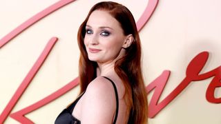 Sophie Turner with auburn hair one of the hottest autumn hair colors this year
