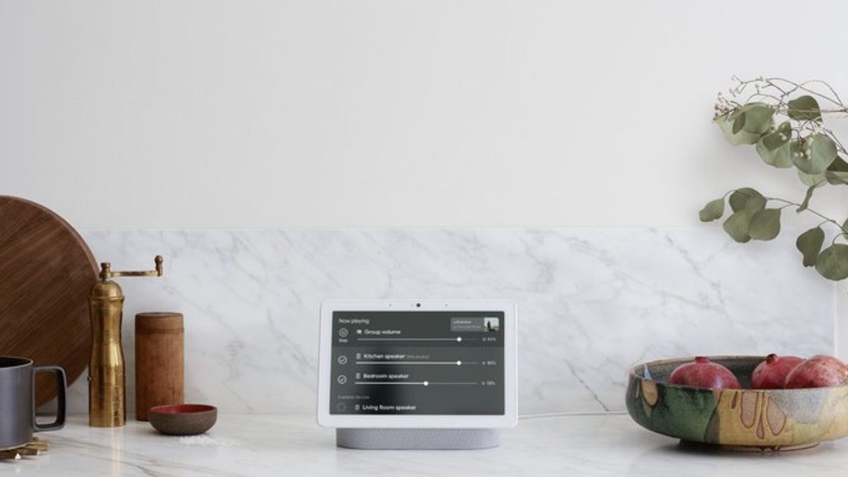 slap af børste Fysik The Google Nest Hub has a new multi-room audio feature to rival Sonos |  TechRadar