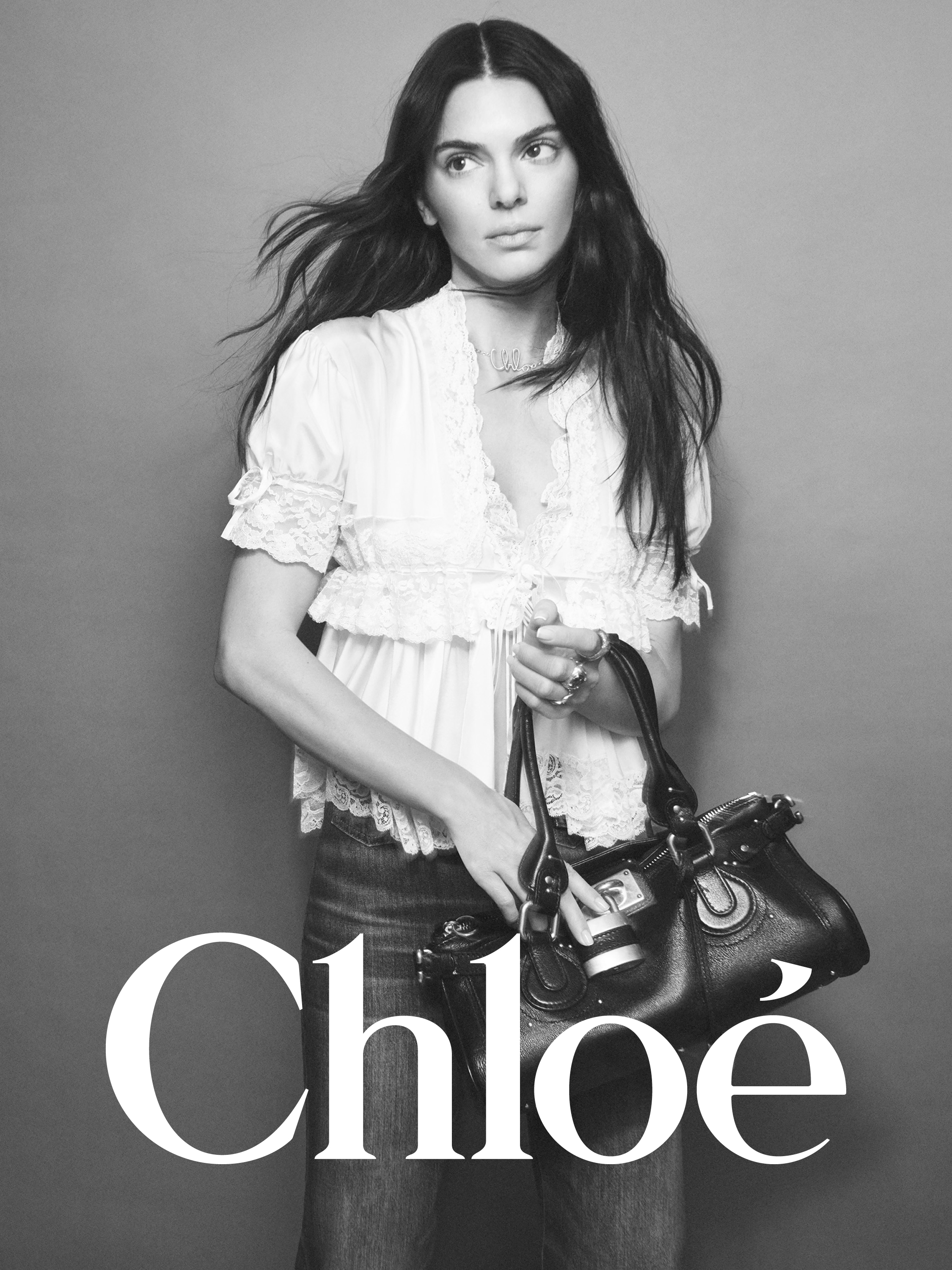 Chlo&amp;eacute; Paddington Fall 2025 campaign starring Kendall Jenner, Aimee Lou Wood, and Anna