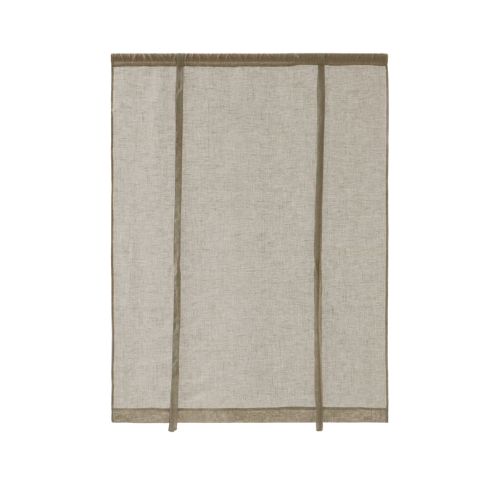 sheer linen blind
