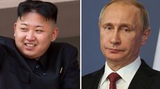 Kim Jong-un and Vladimir Putin