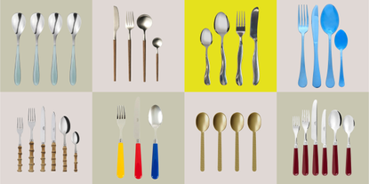 Product Grid with cutlery/flatware