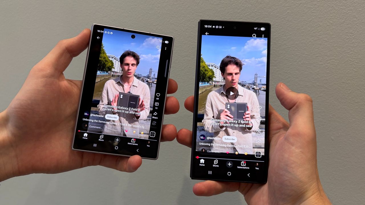 Samsung claims the Galaxy Z Fold 8's wider shape is ‘the new standard for viewing content’ — but is it really better than the Z Fold 8 Ultra? I tested Netflix, YouTube, and Instagram on both phones to find out