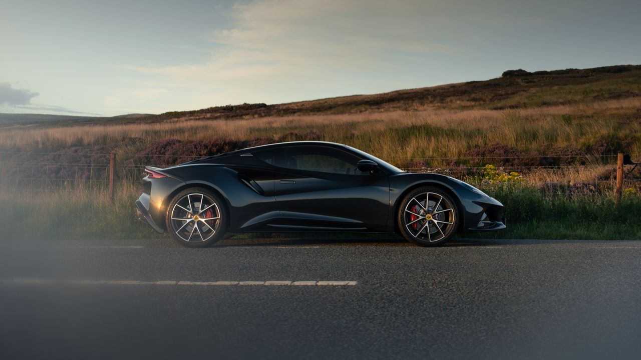 Lotus Emira looking moody
