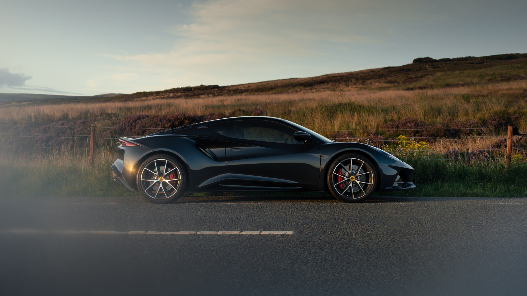 Lotus Emira looking moody