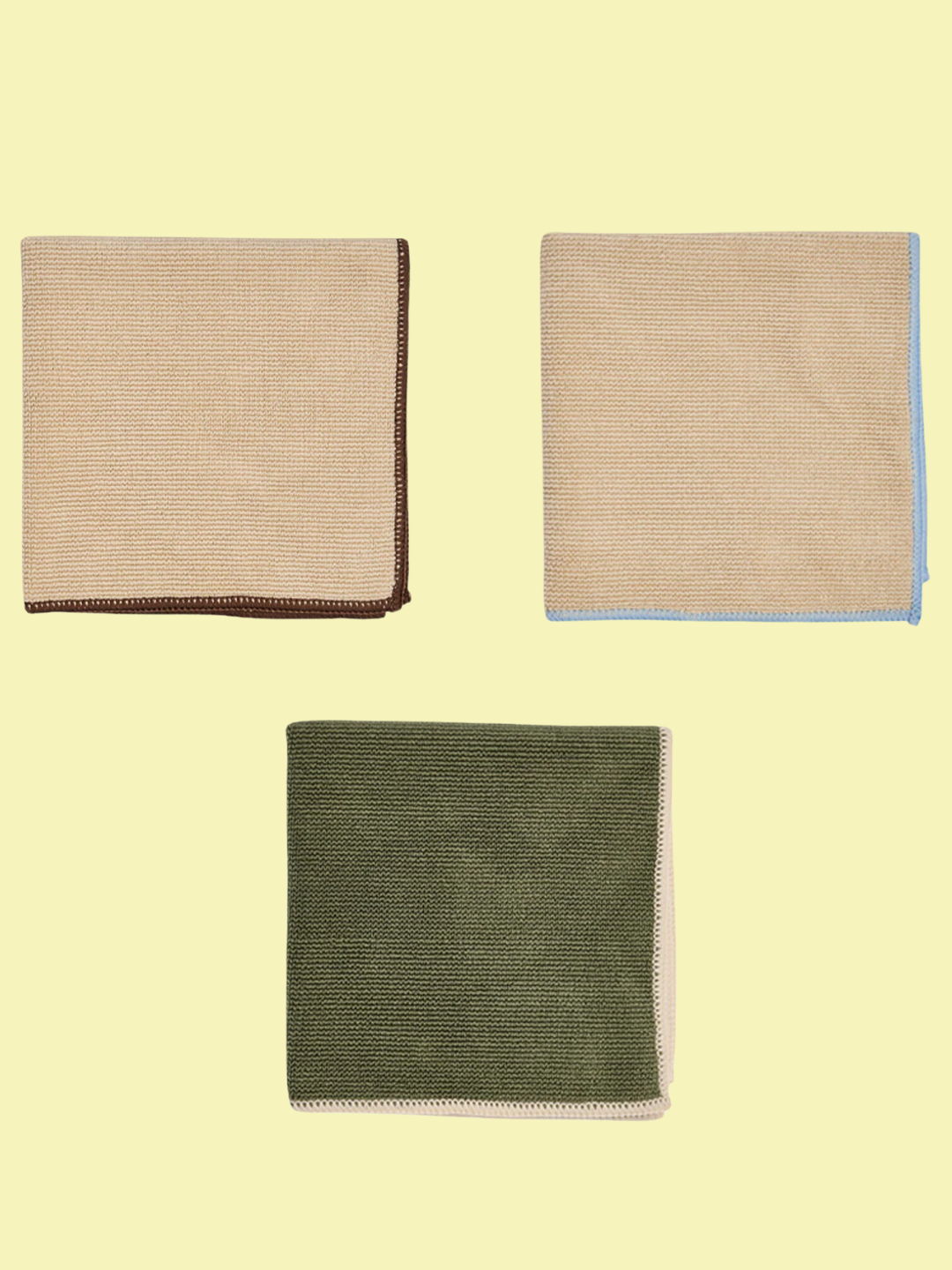 A set of three microfibre cleaning tea towels from OYOY Living Design