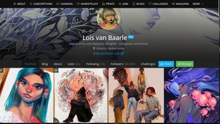 Loish profile on ArtStation
