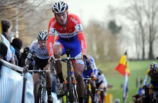 Lars Boom made his return to the 'cross scene in Overijse