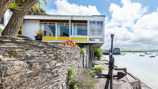 Modern house in Cornwall.