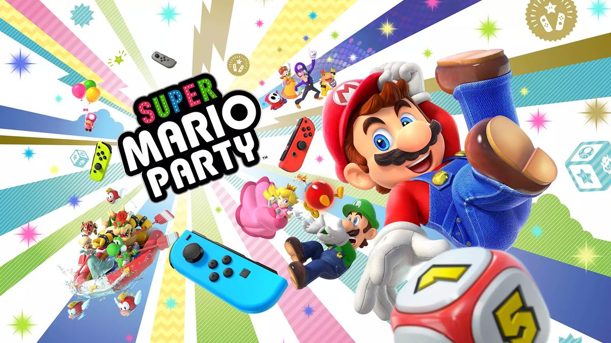 Super Mario Party Nintendo Switch party game