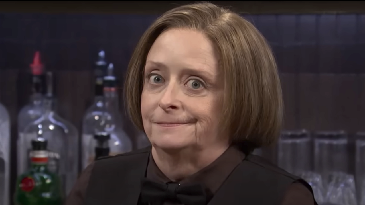 rachel dratch on the snl 50 show as debbie downer