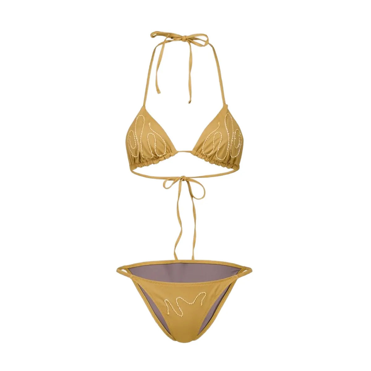 Paloma Wool Sharpie Embellished Bikini Set | Xs