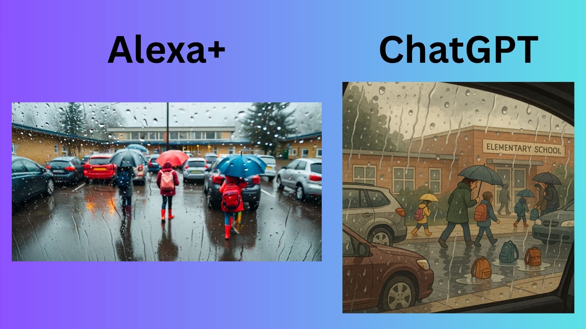 ai image of rainy day