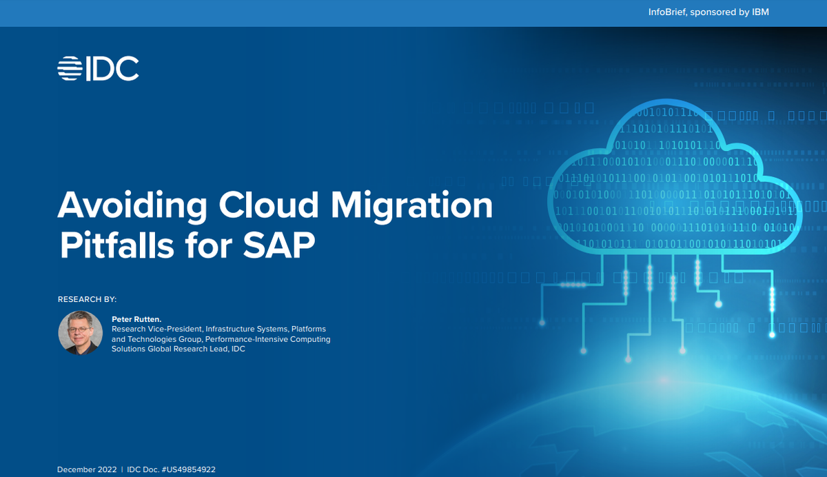 Whitepaper cover with logo and digital image of a data cloud with cables connecting to a digital globe